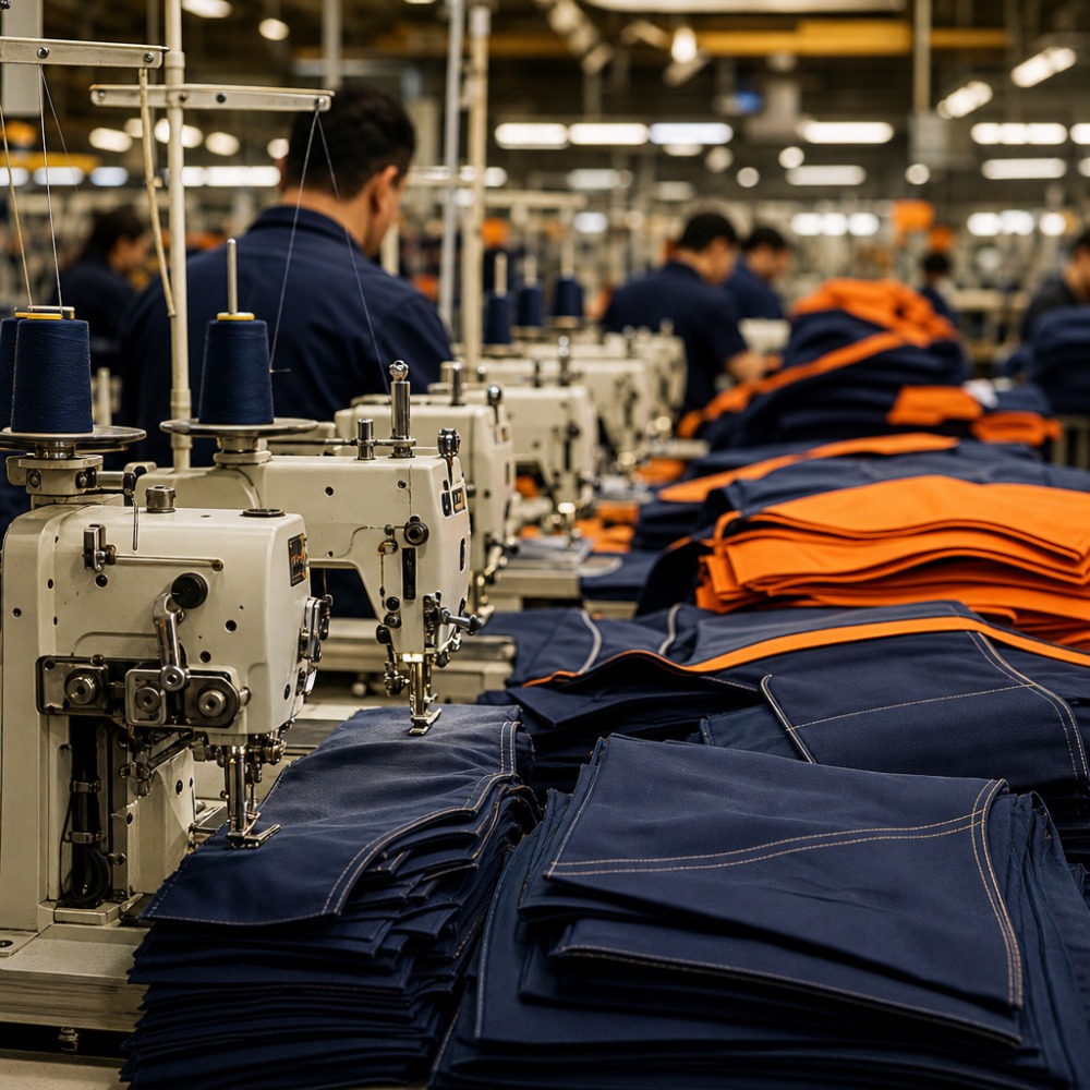 Bulk Production — manufacturing stage at Velnox Wear