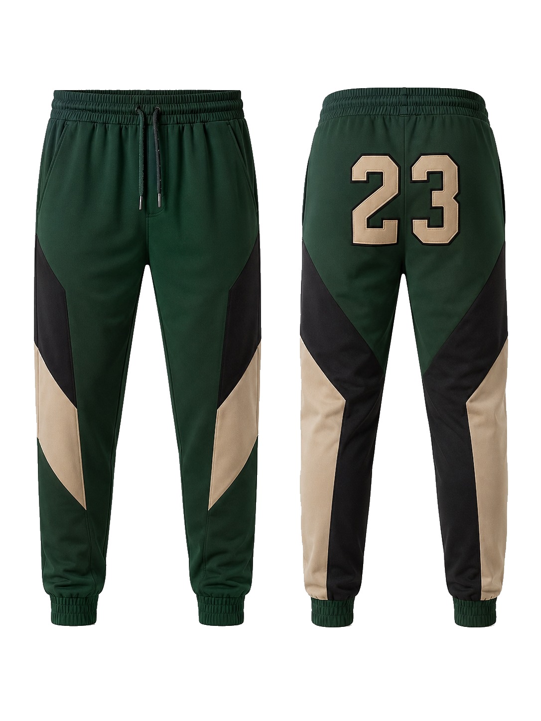 Custom Trousers Green Tan manufactured by Velnox Wear