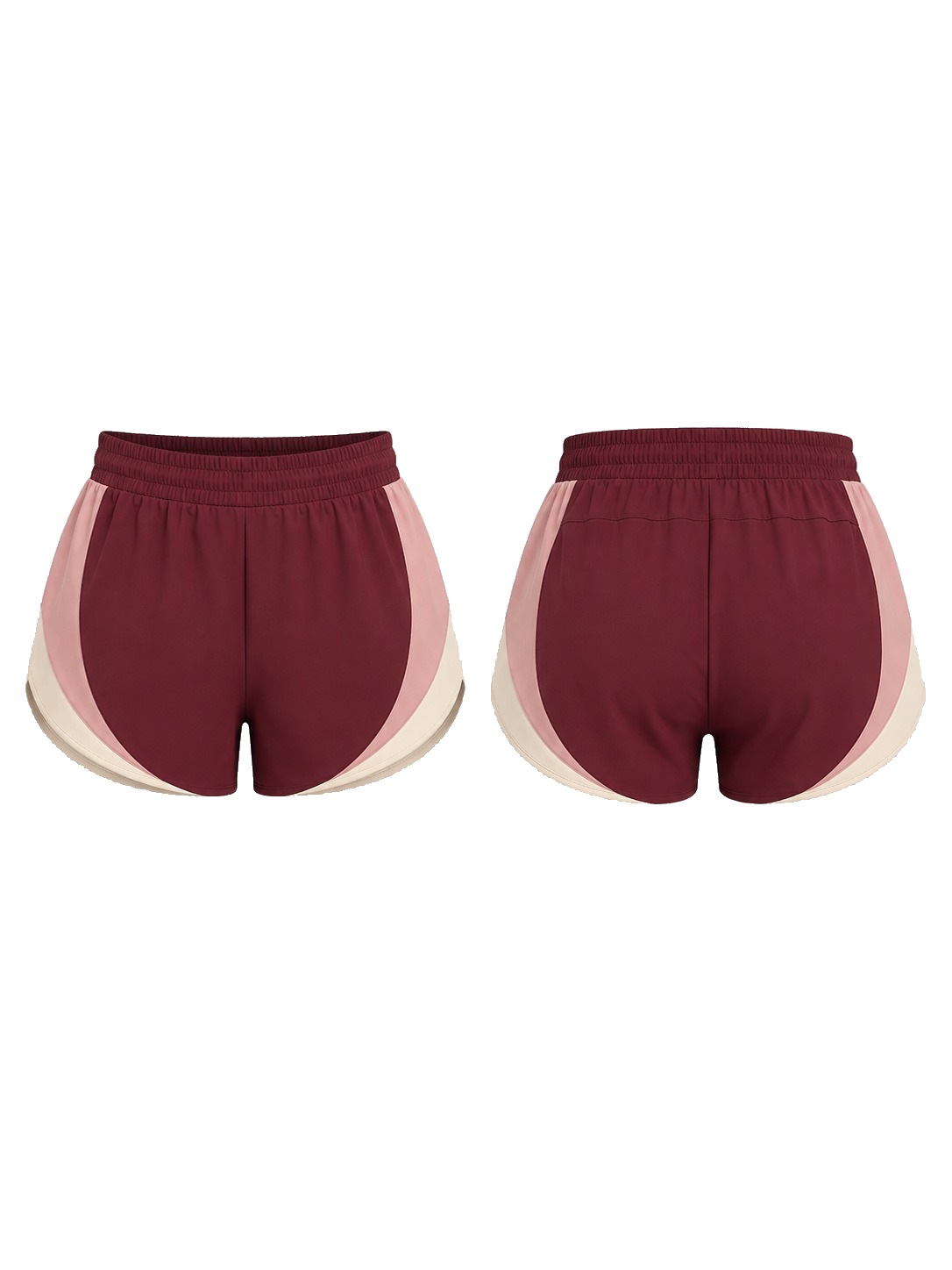 Custom Training Shorts Two Tone Athletic Shorts manufactured by Velnox Wear
